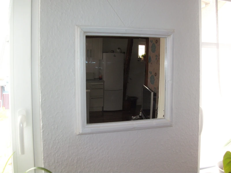 ShabbyChic Wandspiegel in weiß Wohndeko Sp100