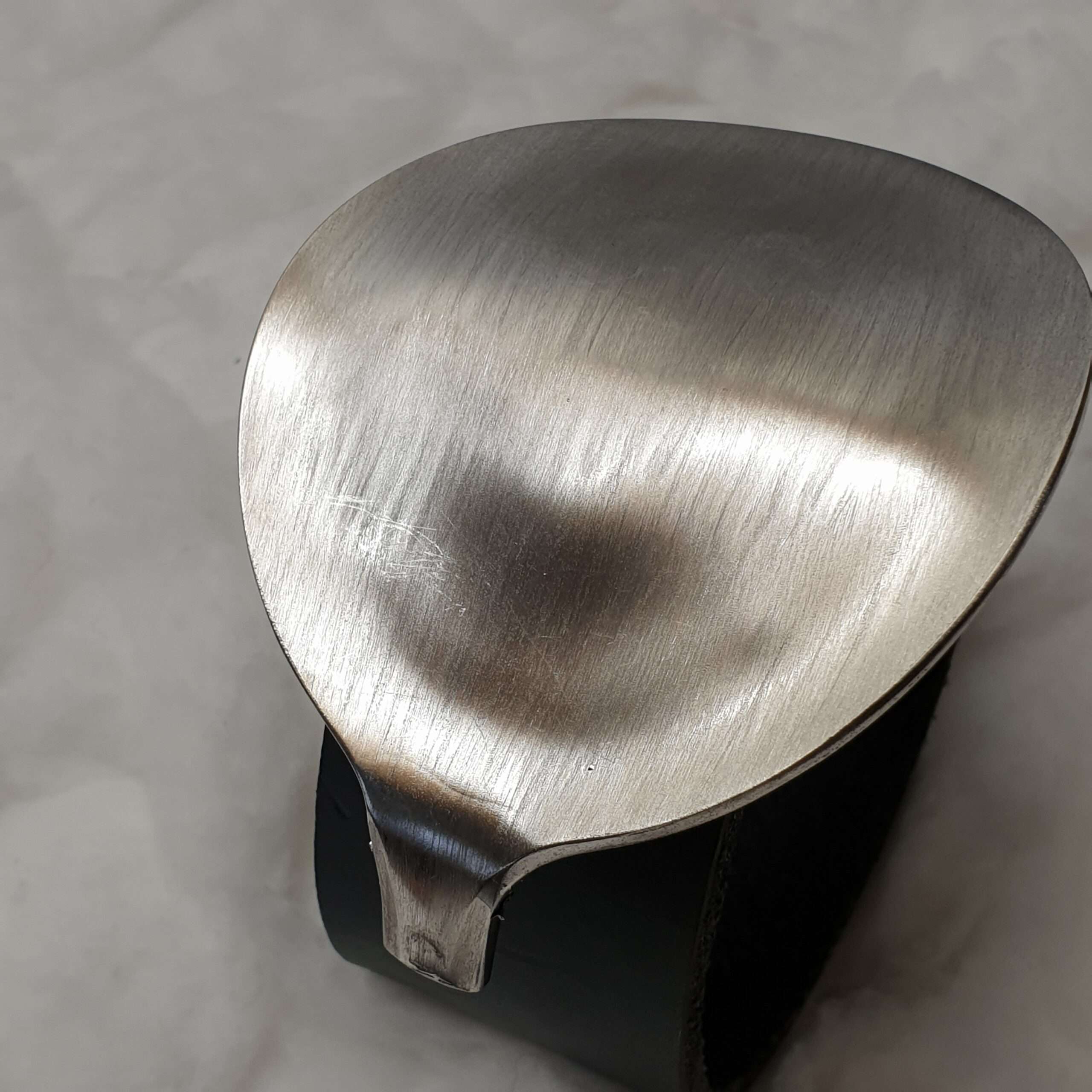 Lederarmband, dunkelblau mit Mattschlief-Schliesse BS112