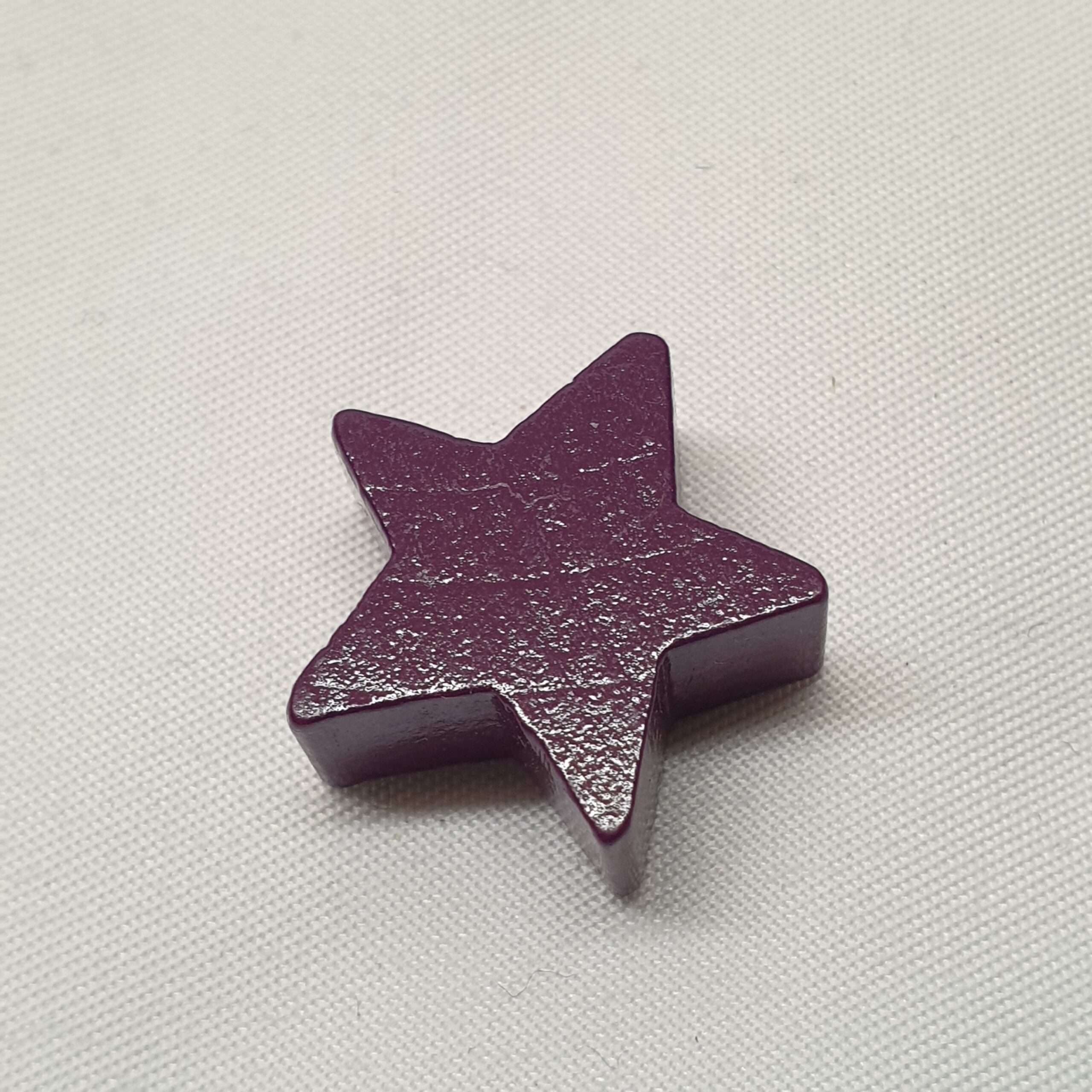 Motivperle Motiv Perle Stern Sternchen lila dunkellila MP278