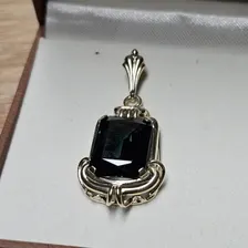 Nostalgischer Anhänger ohne Kette  Gold 585 Turmalin grün Vintage Eleganz GAN261