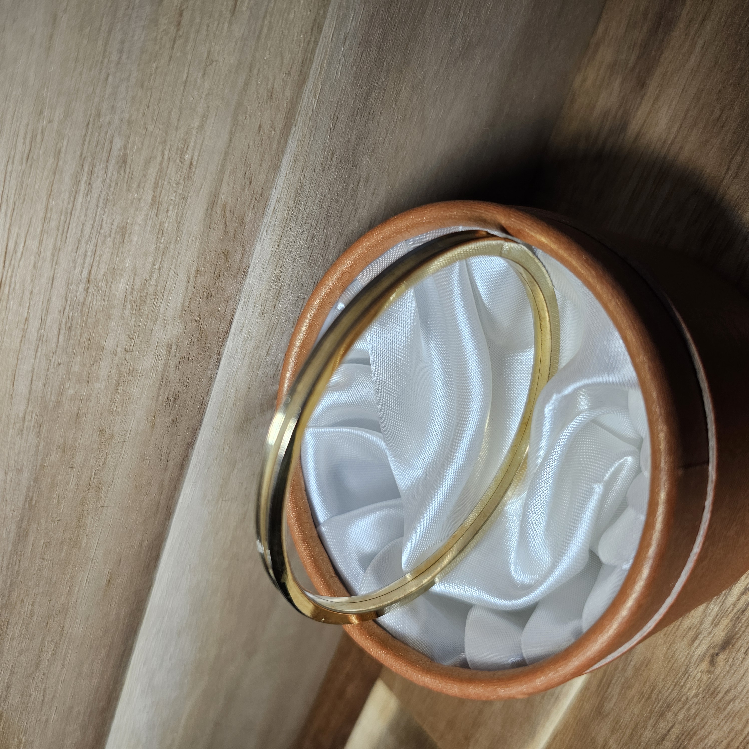 Nostalgischer Armschmuck Armreif Doublé vergoldet Vintage edel Design selten rar MAB101