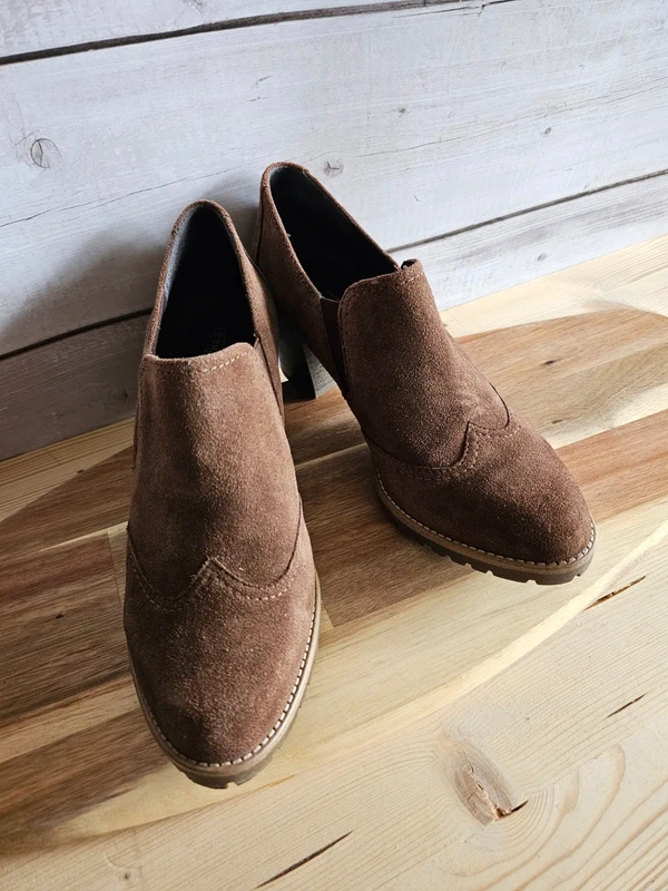 5TH Avenue Stiefeletten in dunkelbraun Gr.37