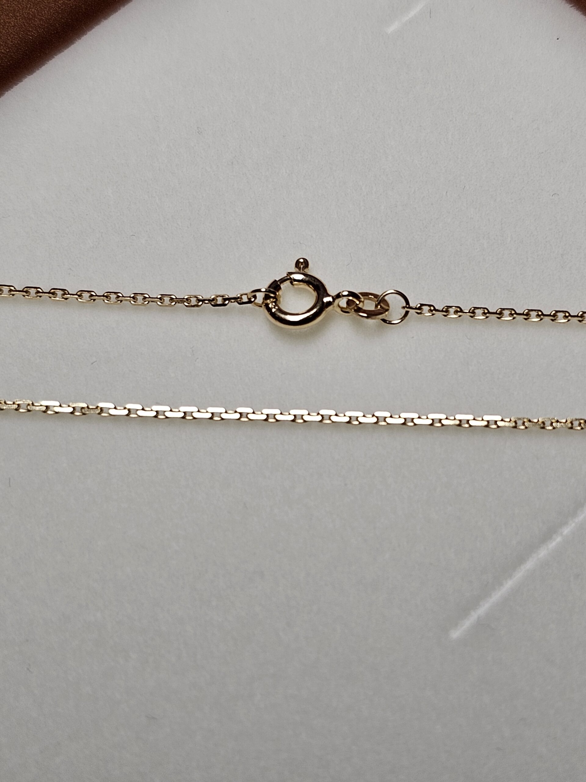 40,5 cm / 1 mm Halskette Kette Gliederkette Ankerkette Gold 333 Vintage elegant GK119