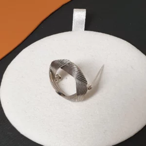 Nostalgische Brosche Anstecknadel Silber 835 Shabby Vintage elegant SB191