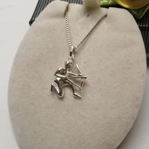 Anhänger ohne Kette Sternzeichen "Schütze" Silber 925 Silberanhänger filigran Vintage SKA1628