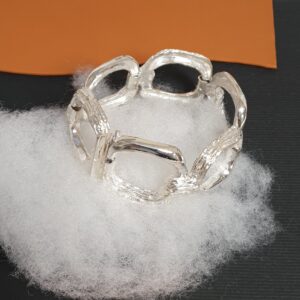 18 cm Armband Silberarmband Gliederarmband Silber 835 edel Vintage Design SA625