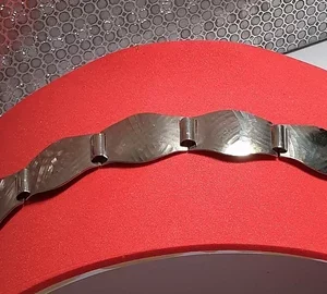 18,5 cm Nostalgisches Armband Silberarmband Gliederarmband Silber 835 Handarbeit Shabby Vintage SA659