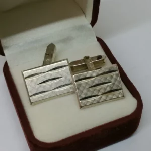 Manschettenknöpfe Cufflinks 835 Silber Vintage edles Design MS136