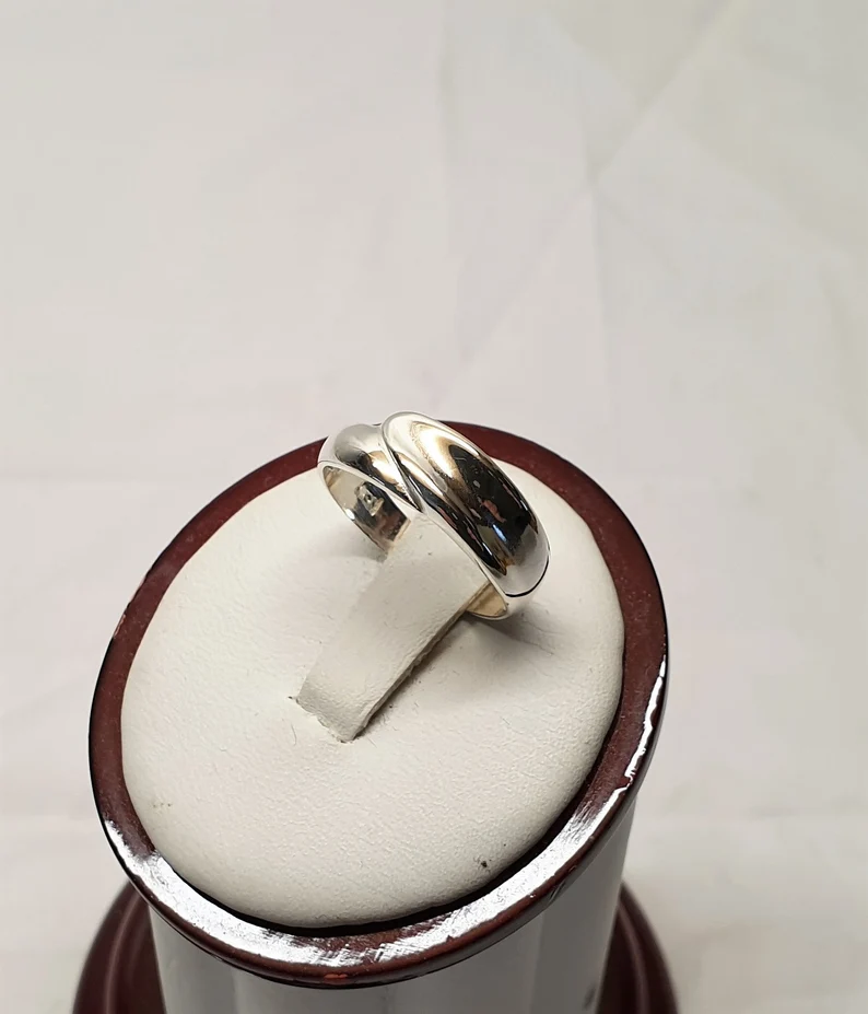 17 mm Silberring Ring Silber 925 schlichte Vintage Design Eleganz SR1323 – Bild 4