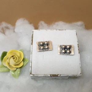 Designer Manschettenknöpfe Cufflinks Silber 925 Vintage extravagant elegant MS191