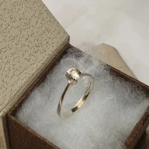 17,5 mm Ring Silberring Silber 925 Kristall Vintage Design edel Vintage SR1301