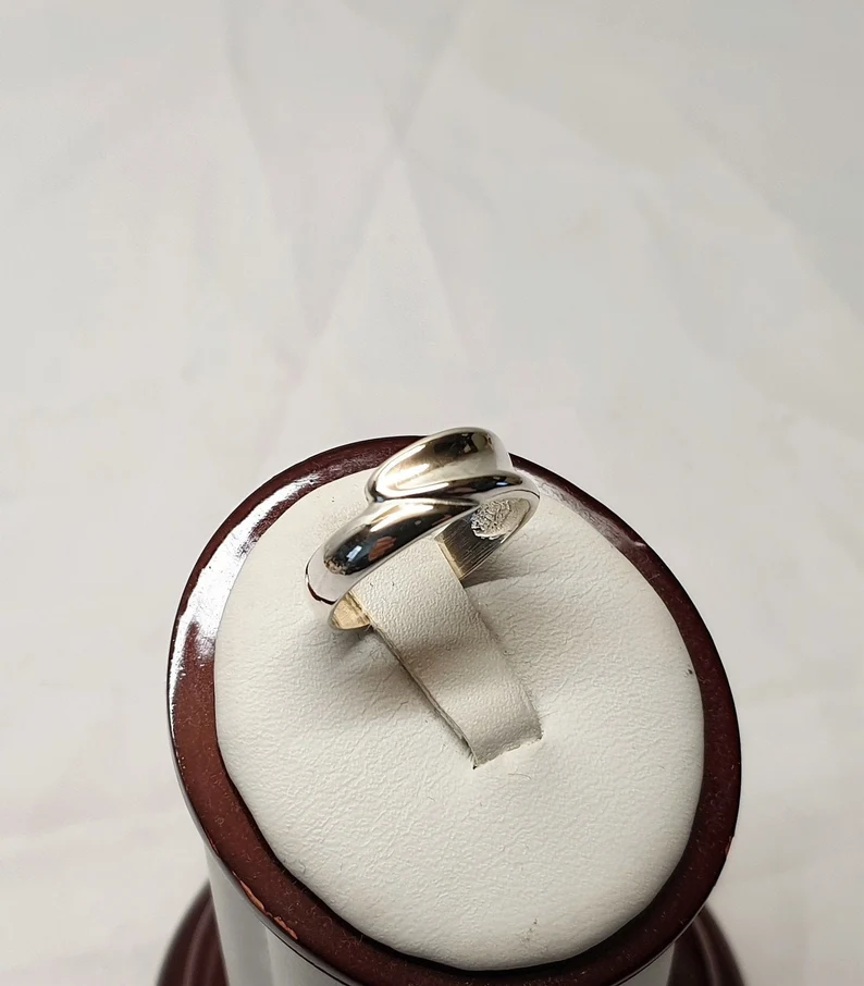 17 mm Silberring Ring Silber 925 schlichte Vintage Design Eleganz SR1323