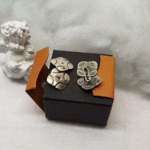 Manschettenknöpfe Cufflinks edel Vintage Silber 800 / 835 Silberschmiedekunst MS242