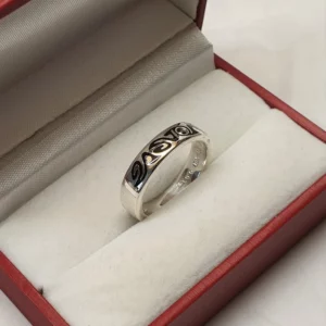 19 mm Silberring Ring Design außergewöhnlich Silber 925 Diamant Vintage elegant SR1176