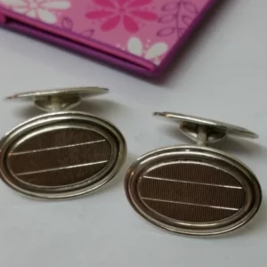 Vintage Manschettenknöpfe 800 Silber Cufflinks nostalgisch MS119