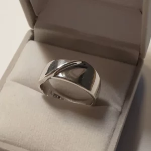 18,3 mm Ring Silberring Silber 925 Design schlicht edel selten rar SR1341