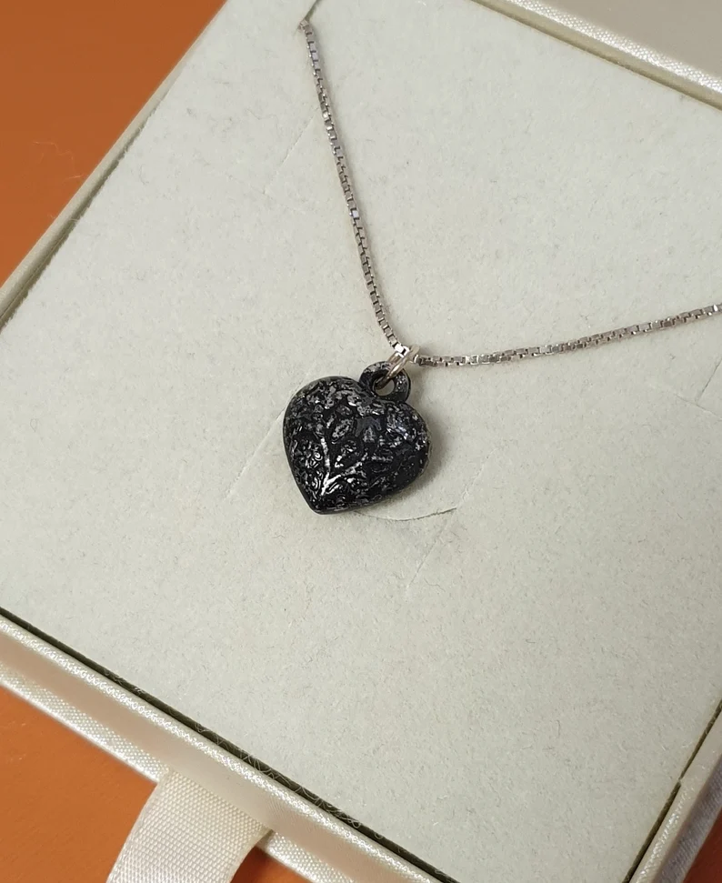 Nostalgischer Anhänger Herz Herzchen altsilberfarben Shabby Vintage SKA1441