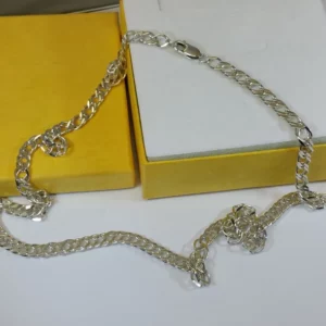 59,5 cm Design Silberkette Halskette Gliederkette Vintage 925 Silber edel Vintage SK1002