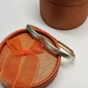 19 cm Armband Silberarmband Gliederarmband Silber 925 matt edel Vintage SA399