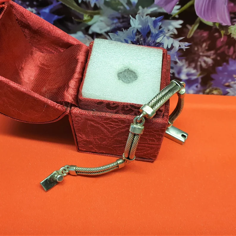 18 cm Silberarmband Gliederarmband Armband Mexico Silber 925 Vintage nostalgisch SA175 – Bild 3