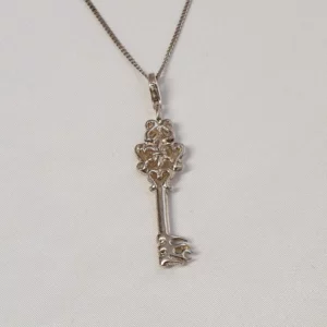 Anhänger Silberanhänger Silber 925 Schlüssel nostalgisches Design Vintage SKA411