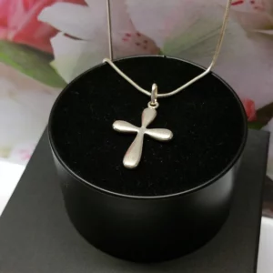 Anhänger Silberanhänger Kreuzanhänger Kreuz ohne Kette Silber 925 schlichtes edles Design SKA1012