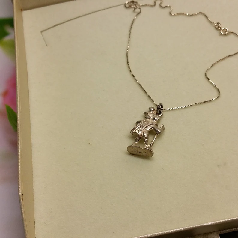 Nostalgischer Silberanhänger Anhänger Heiliger Christopherus Silber Vintage selten rar SKA1045 – Bild 4