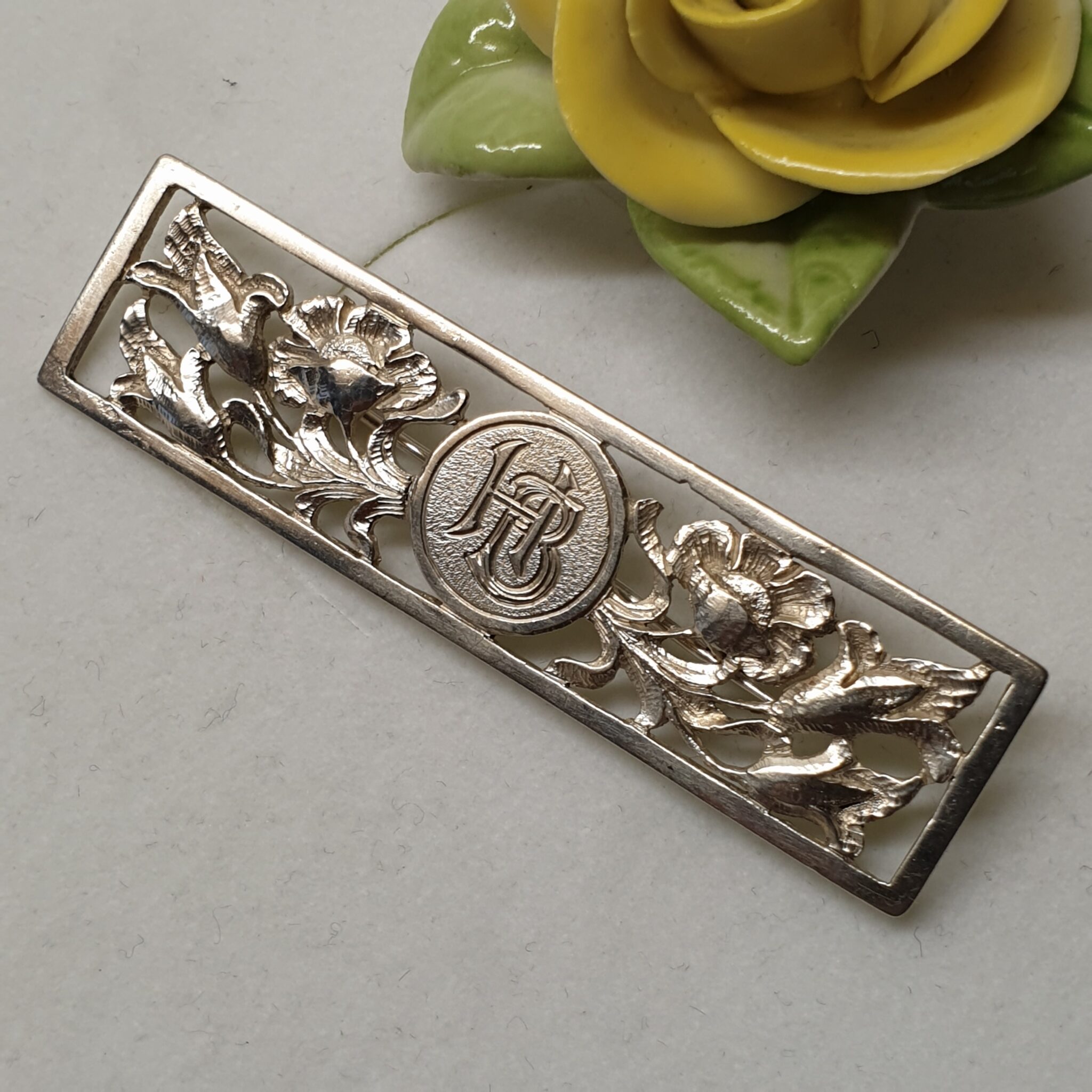 Gaudi-Brosche 'Es Eskaliert Eh!' - Silberfarben Für Volksfest & Tracht