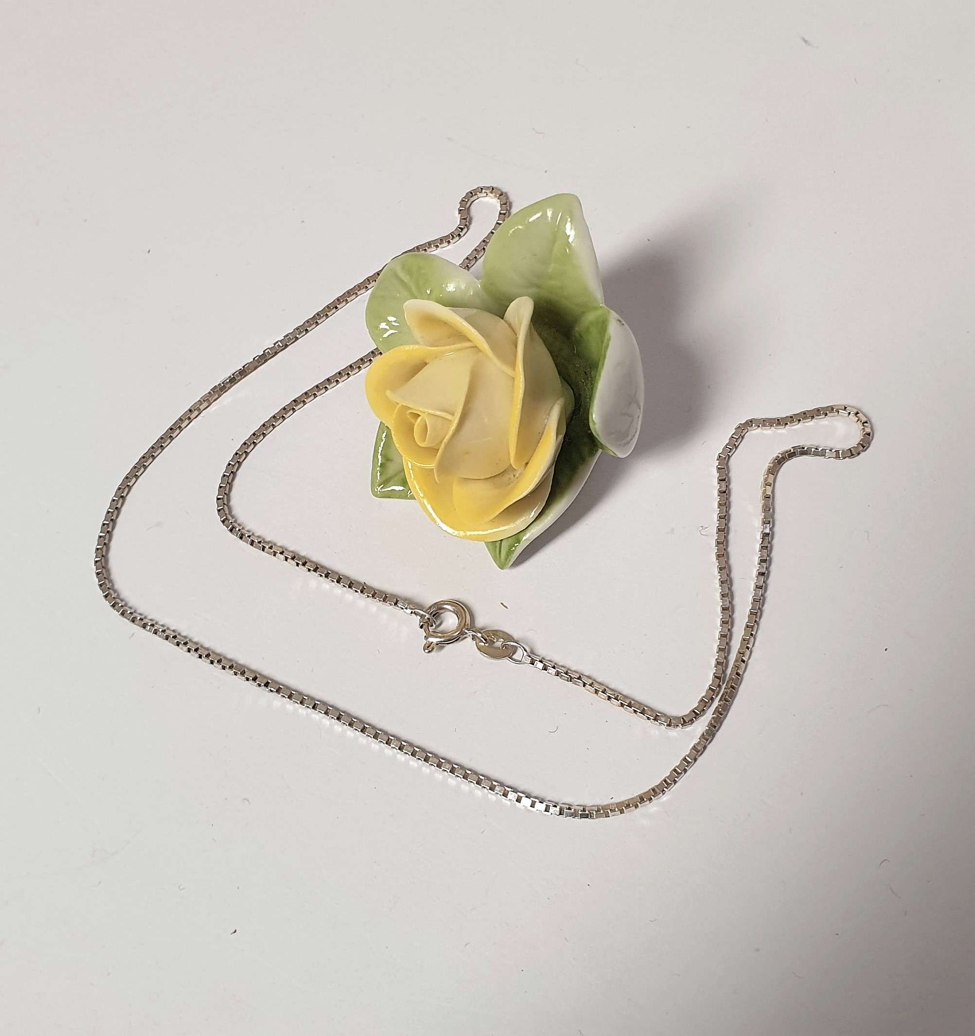 41 cm / 1,4 mm Kette Kettchen Venezianerkette Silber 925 Vintage elegant HK159