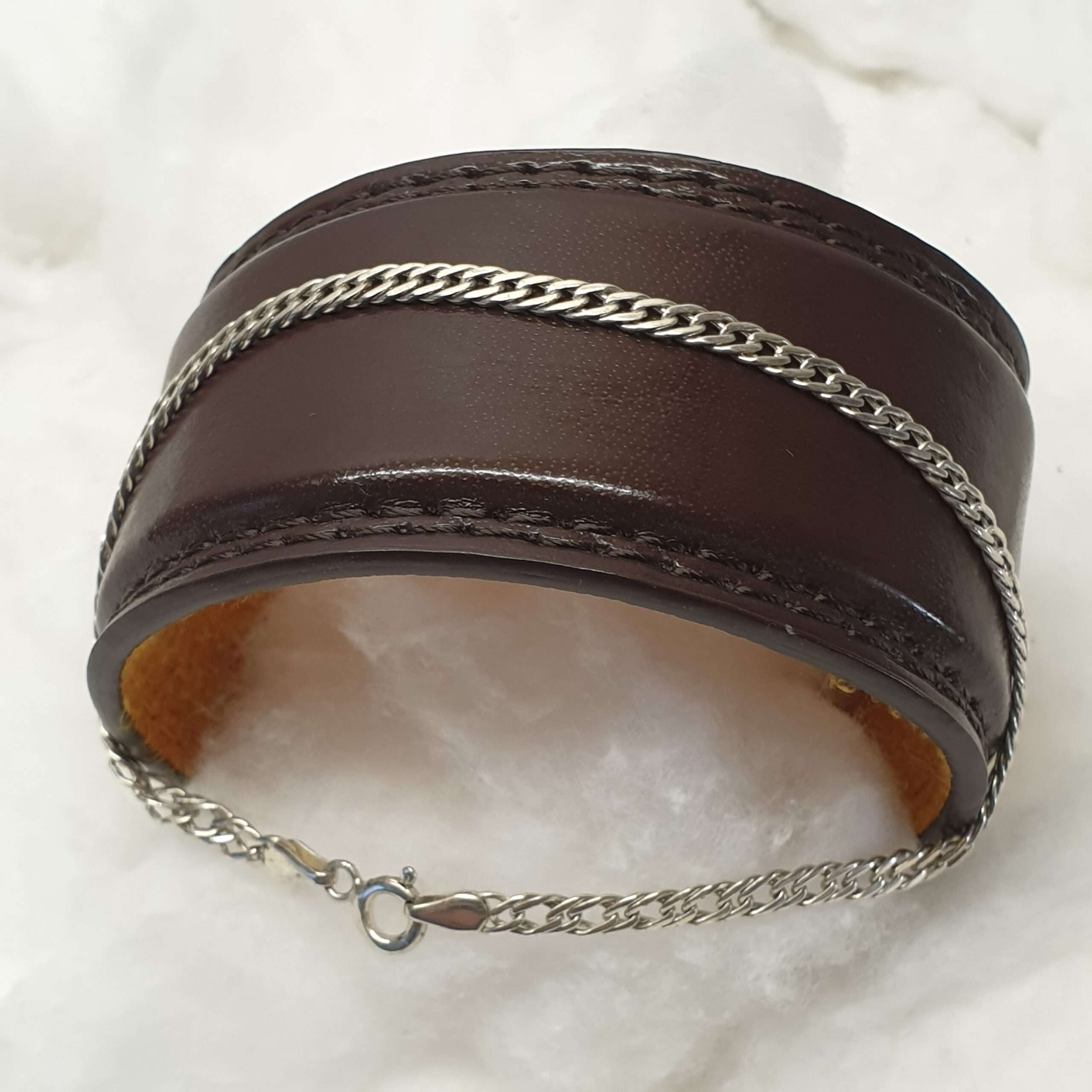 19,5 cm Armband Panzerarmband Silber 925 Vintage Design elegant SA593 – Bild 4