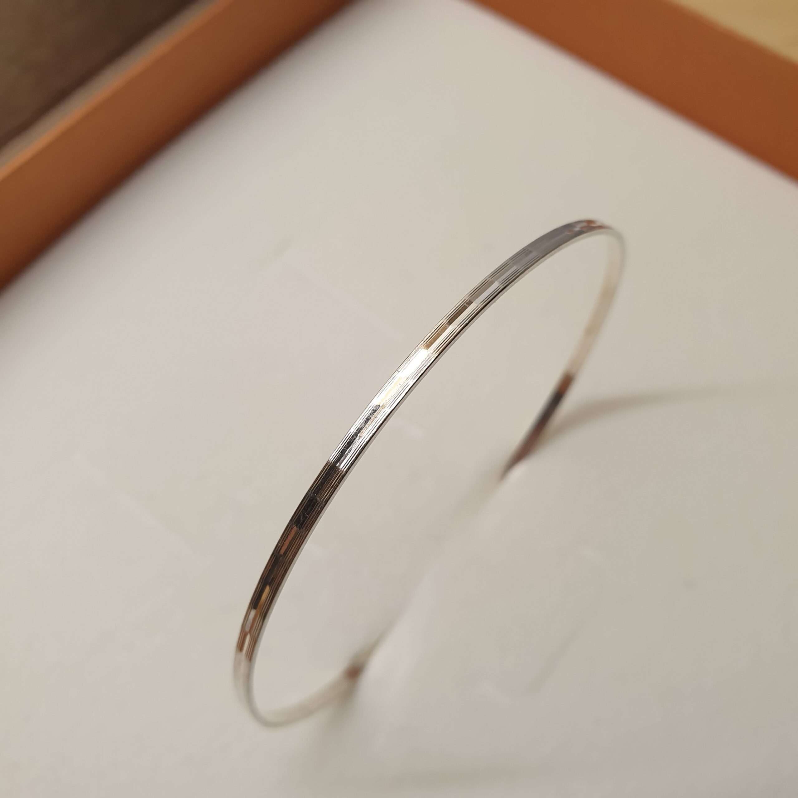 Nostalgischer Armreif Silber 835 Shabby Vintage Design elegant SA196/4 – Bild 2