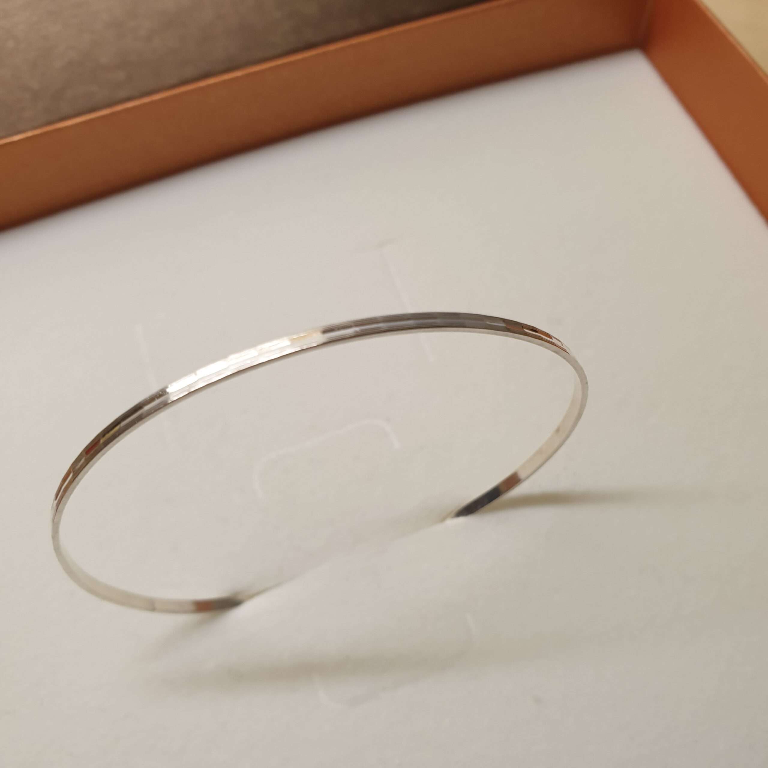 Nostalgischer Armreif Silber 835 Shabby Vintage Design elegant SA196/4 – Bild 3