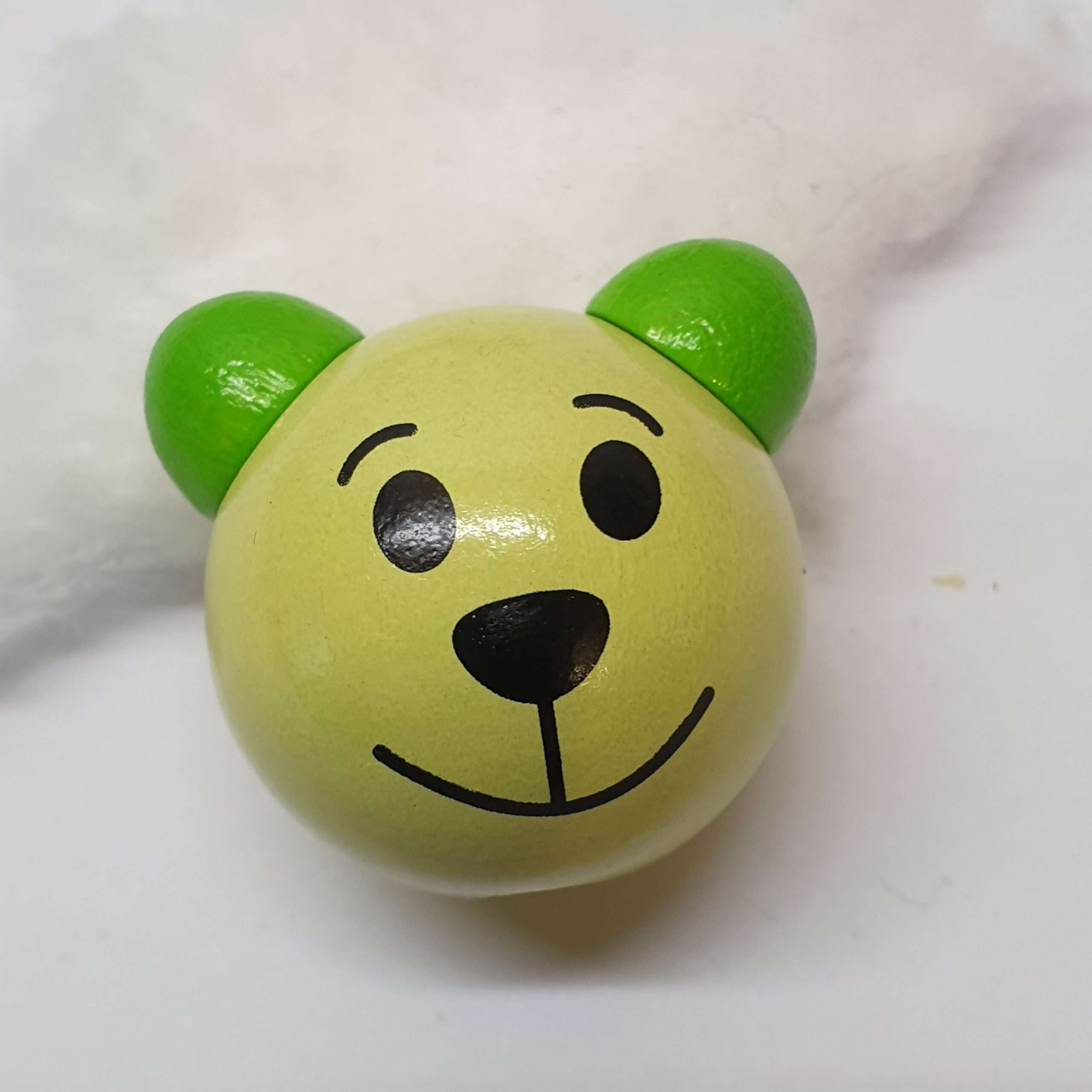 Motivperle Bär Teddybär Bärchen grün hellgrün MP129