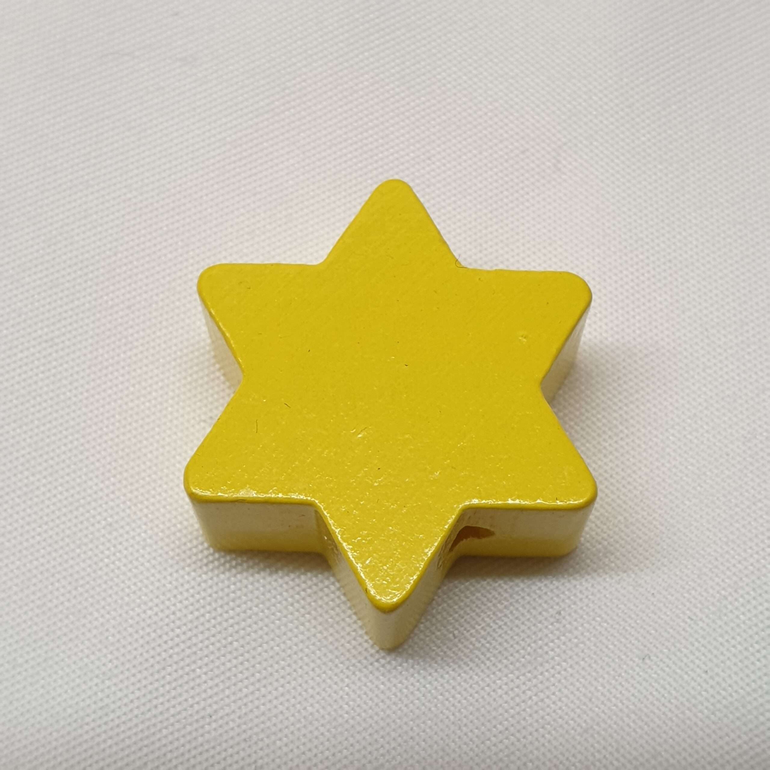 Motivperle Motiv Perle Stern Sternchen gelb MP246