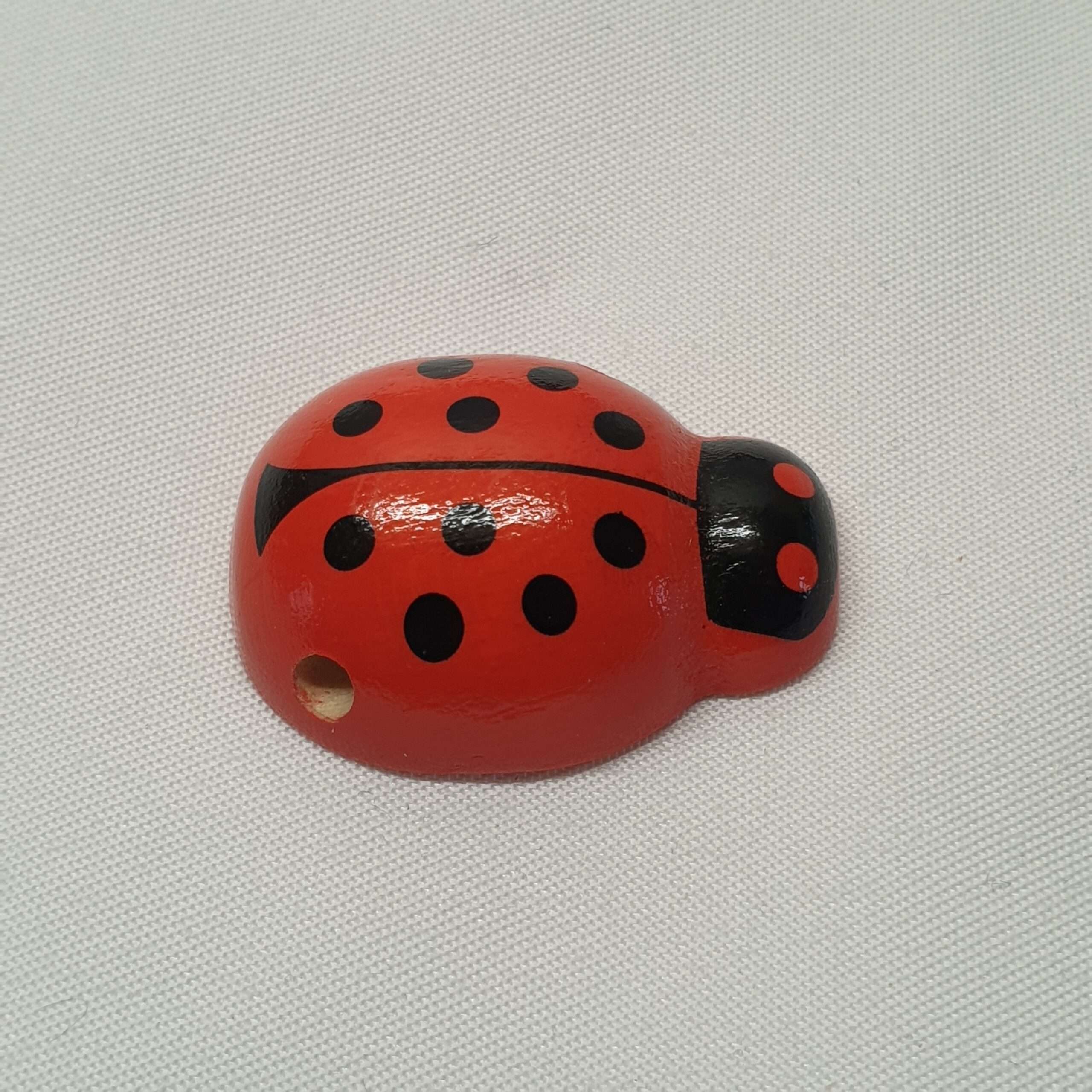 Motivperle Motiv Perle Käfer Marienkäfer rot schwarz MP260