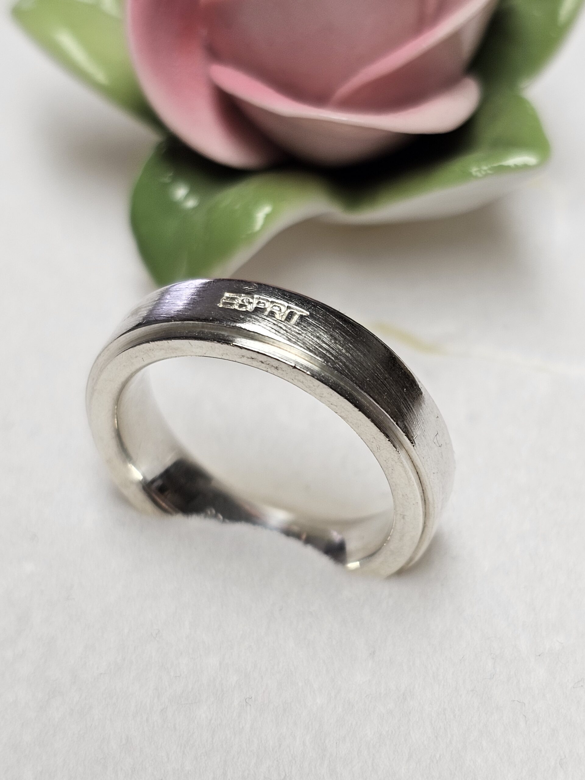 18,6 mm Silberring Ring Silber 925 Design schlicht Vintage 80er Style elegant SR1087 – Bild 5