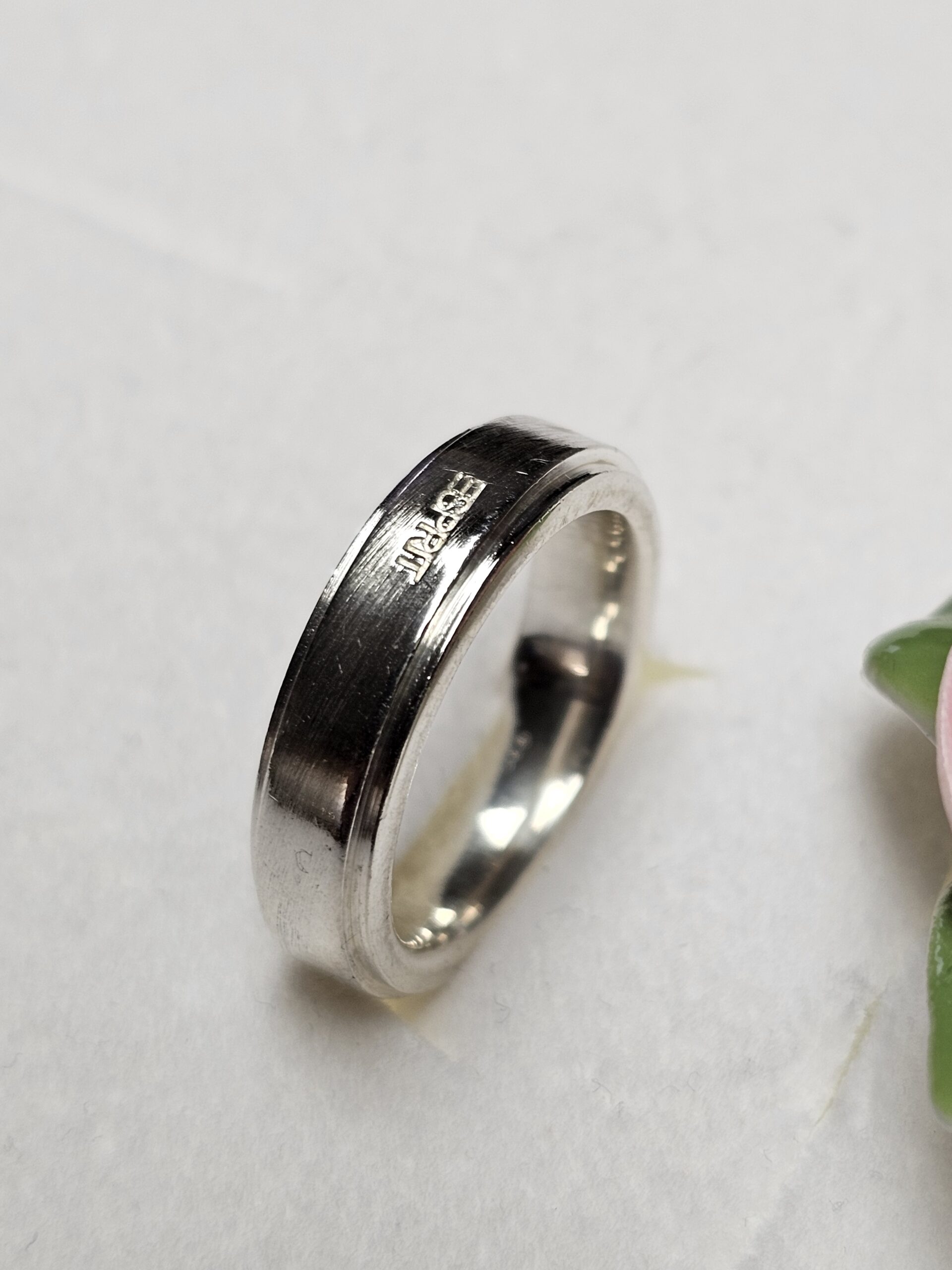 18,6 mm Silberring Ring Silber 925 Design schlicht Vintage 80er Style elegant SR1087 – Bild 3