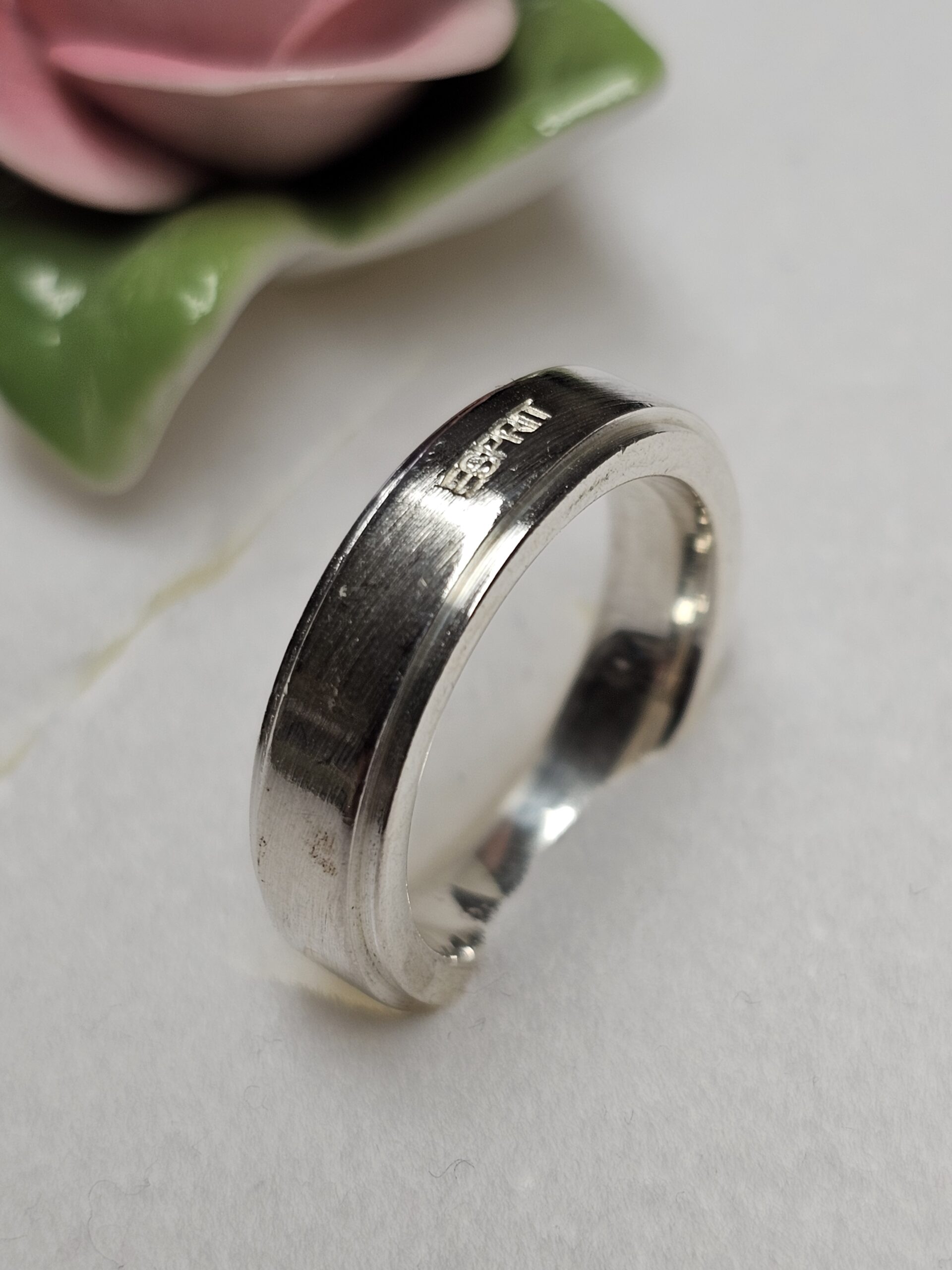 18,6 mm Silberring Ring Silber 925 Design schlicht Vintage 80er Style elegant SR1087 – Bild 2