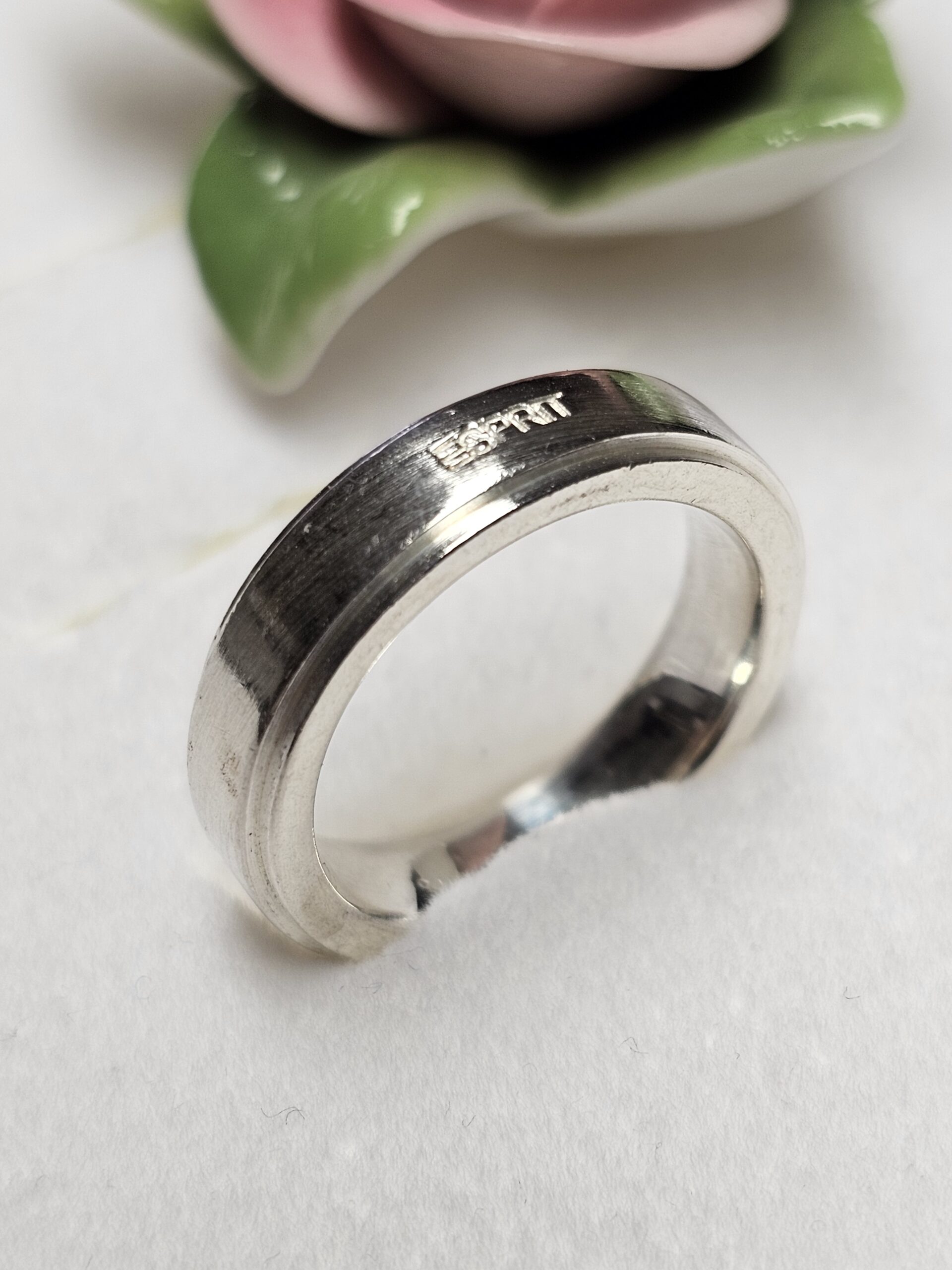 18,6 mm Silberring Ring Silber 925 Design schlicht Vintage 80er Style elegant SR1087