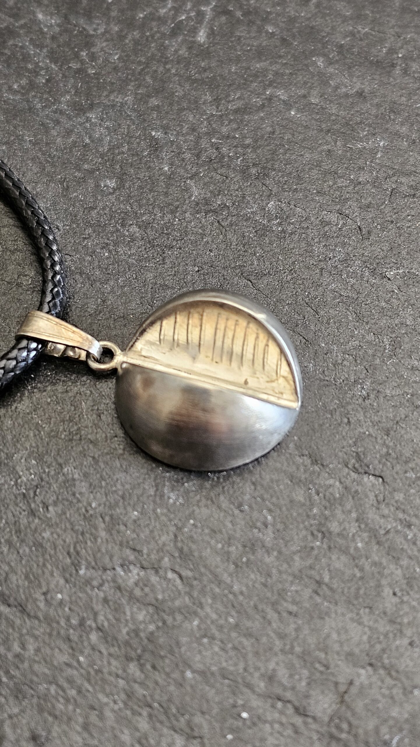 Nostalgischer Anhänger Silberanhänger ohne Kette Silber 925 Vintage selten rar SKA1638 – Bild 2