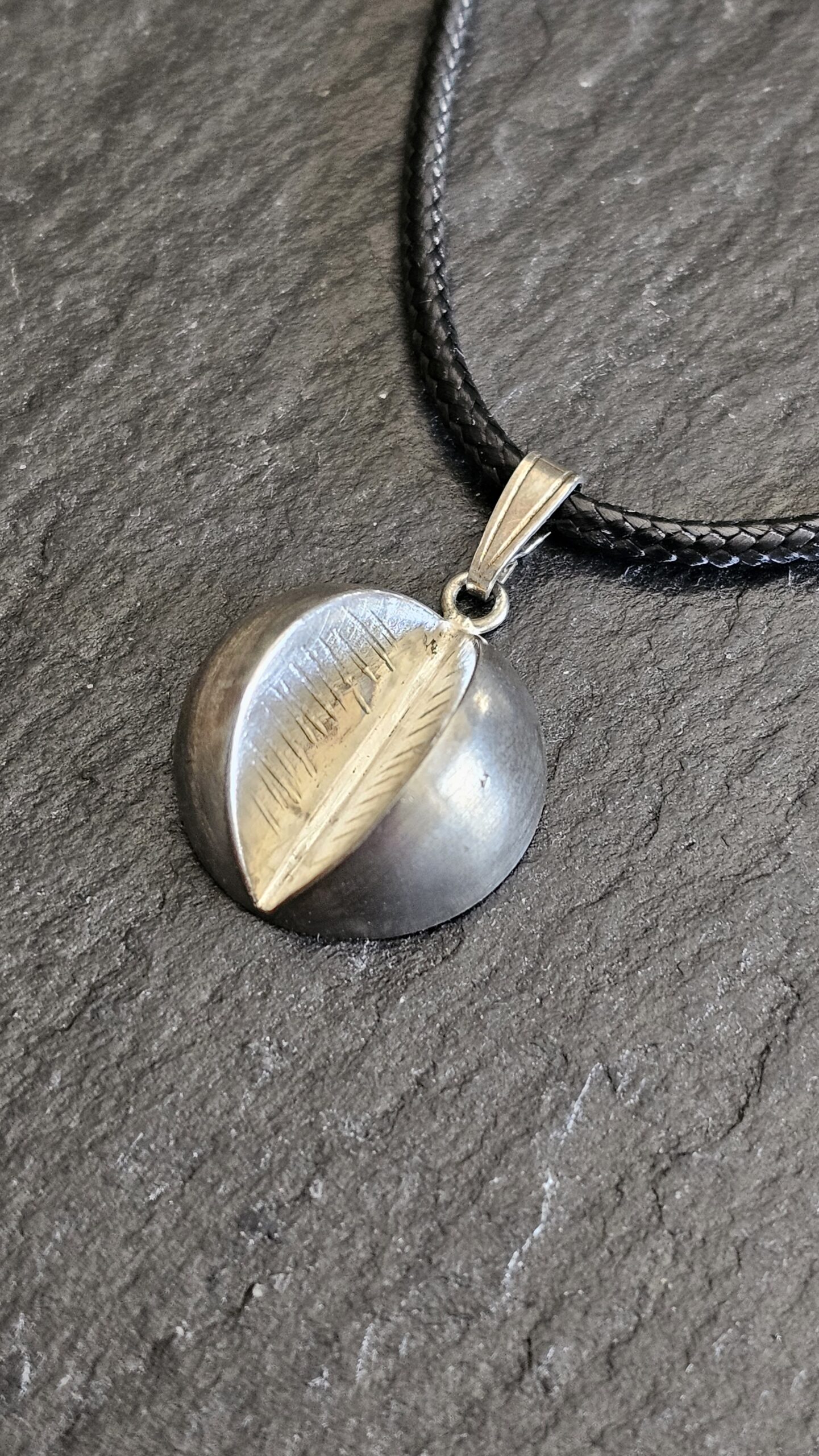 Nostalgischer Anhänger Silberanhänger ohne Kette Silber 925 Vintage selten rar SKA1638 – Bild 3