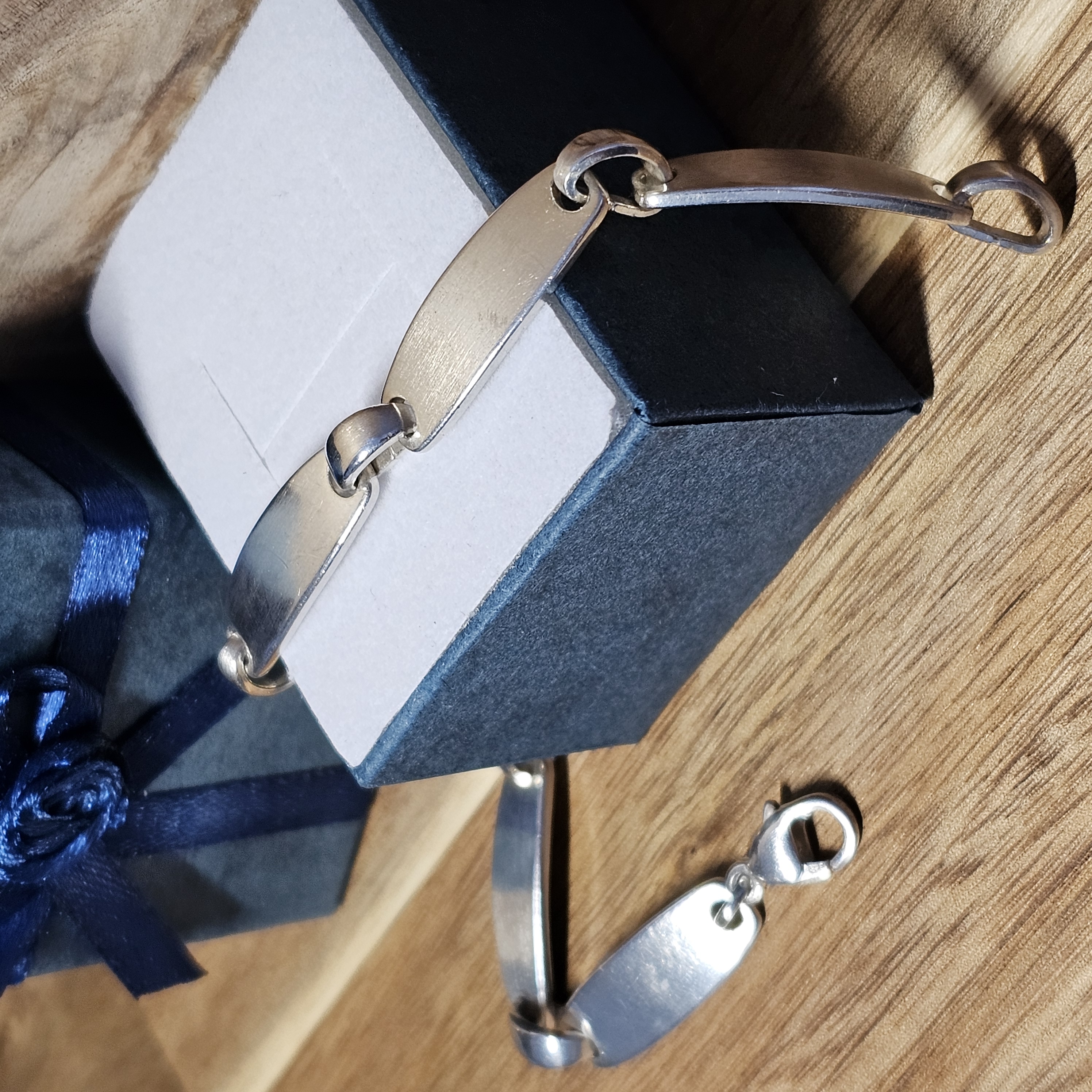 19,5 cm Armband Gliederarmband Silber 925 Vintage Design elegant SA498