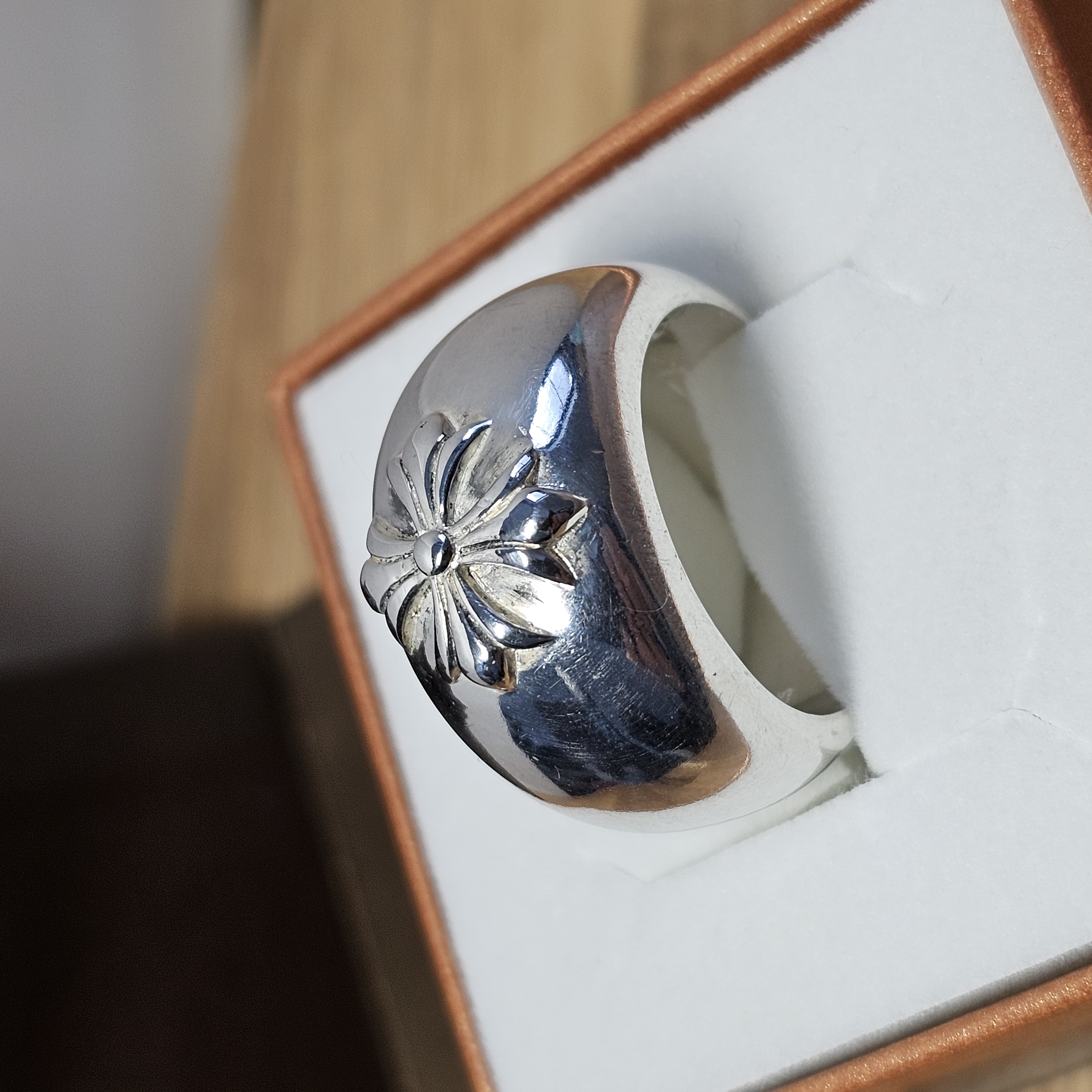 19,3 mm Prachtvoller TS Silberring Ring Silber 925 massiv Rebell at Heart Vintage elegant SR1330