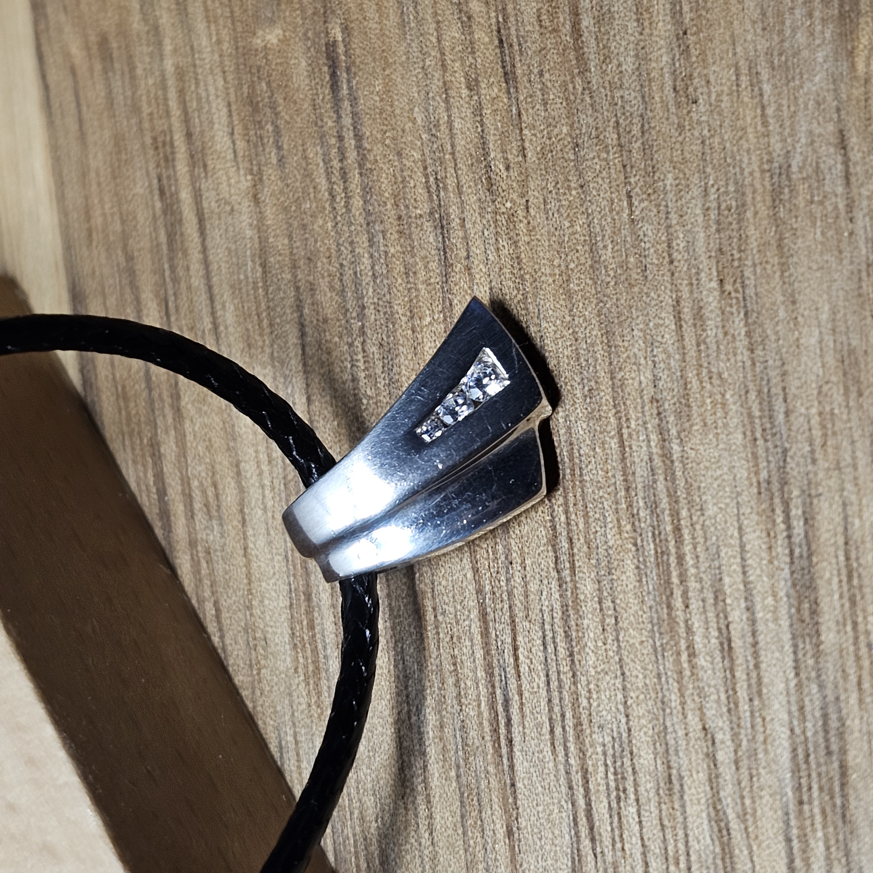 Anhänger Silberanhänger ohne Kette Silber 925 Kristalle klar Design Vintage elegant SKA1283